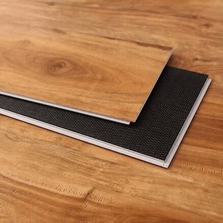 Luxury vinyl flooring samples