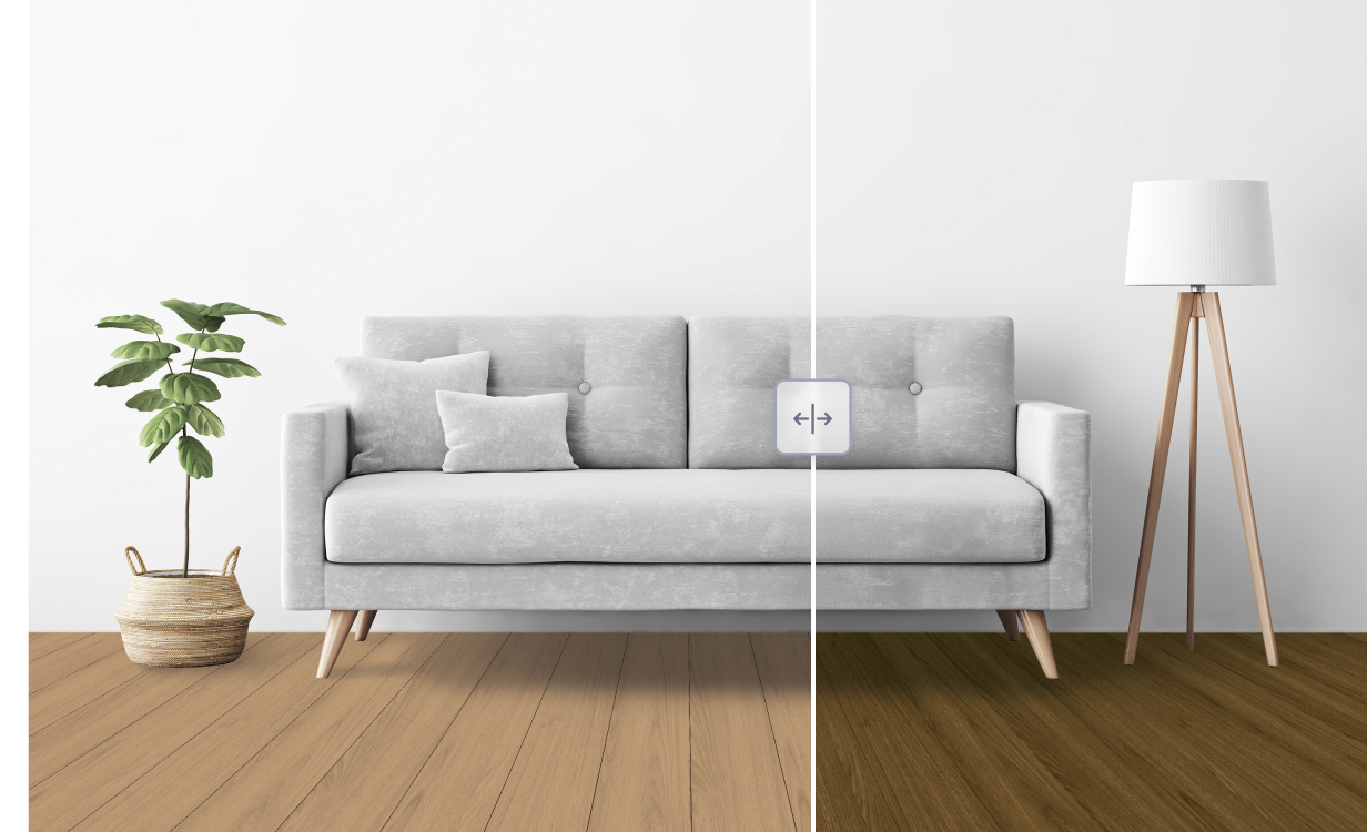 Side by side visualization