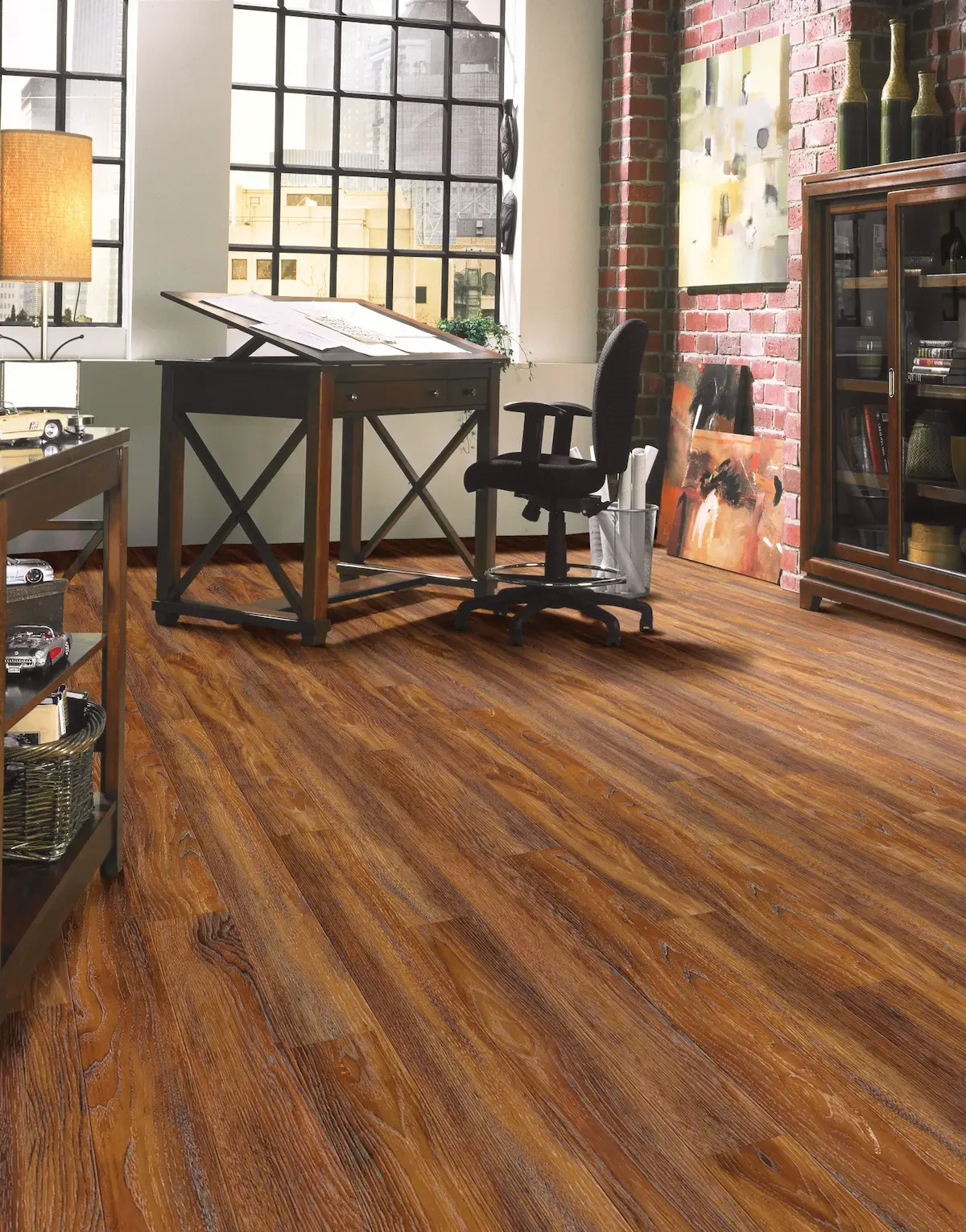 Choose Flooring That Matches Your Cabinet and Wall Colors