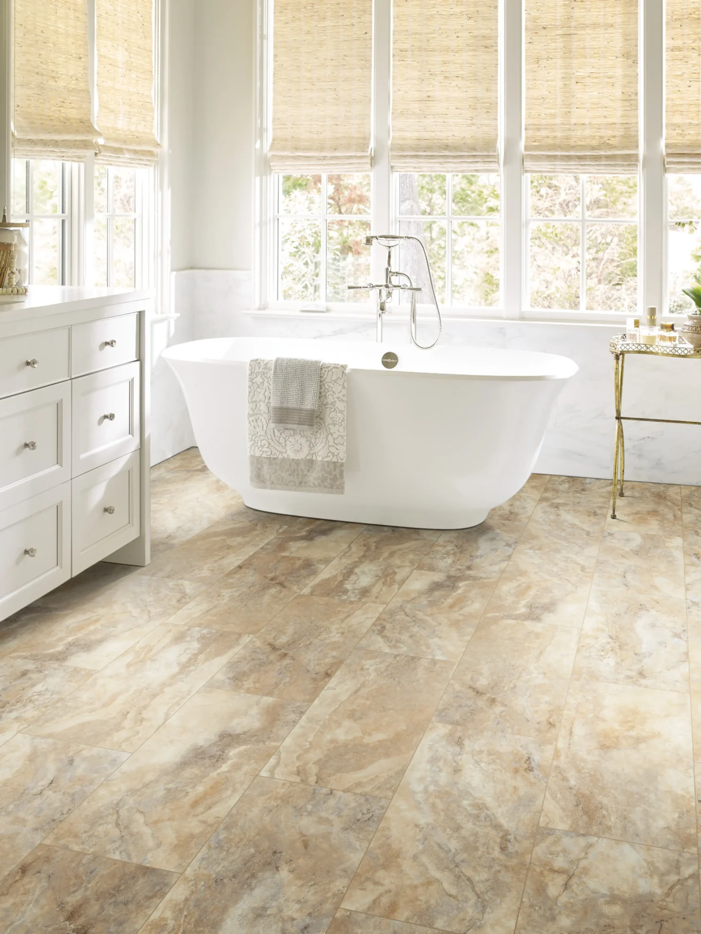 Warm floors, happy feet