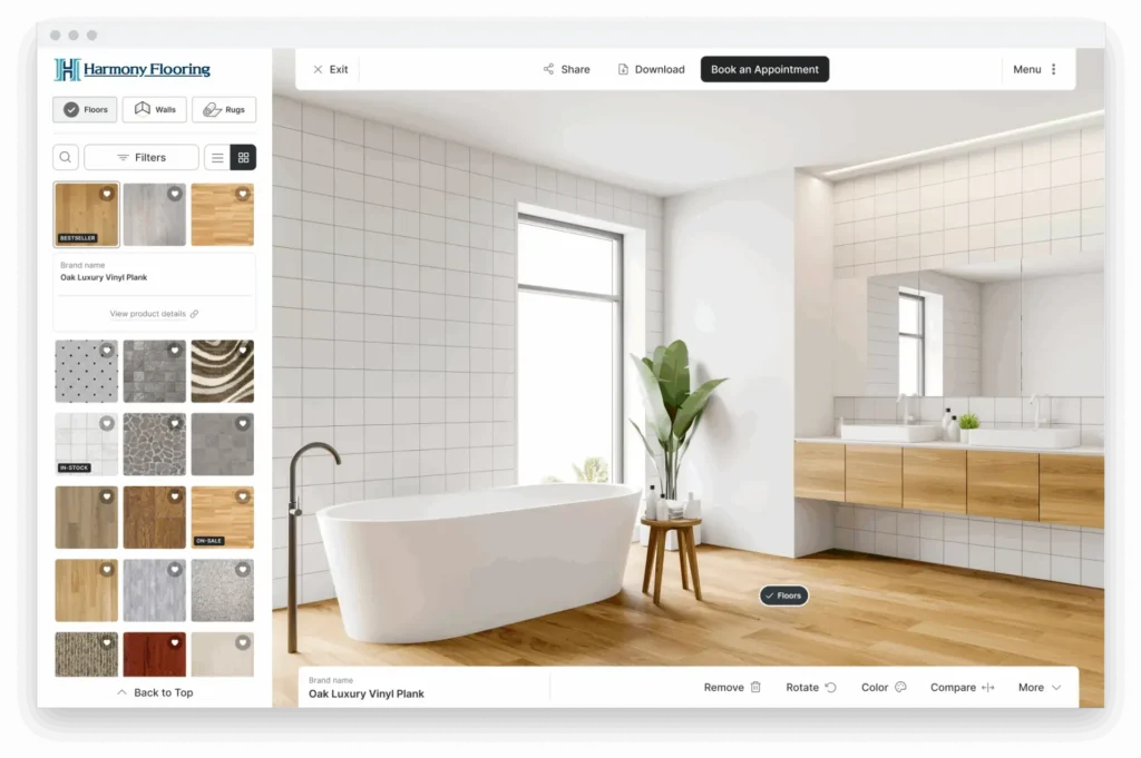 room visualizer compressed image