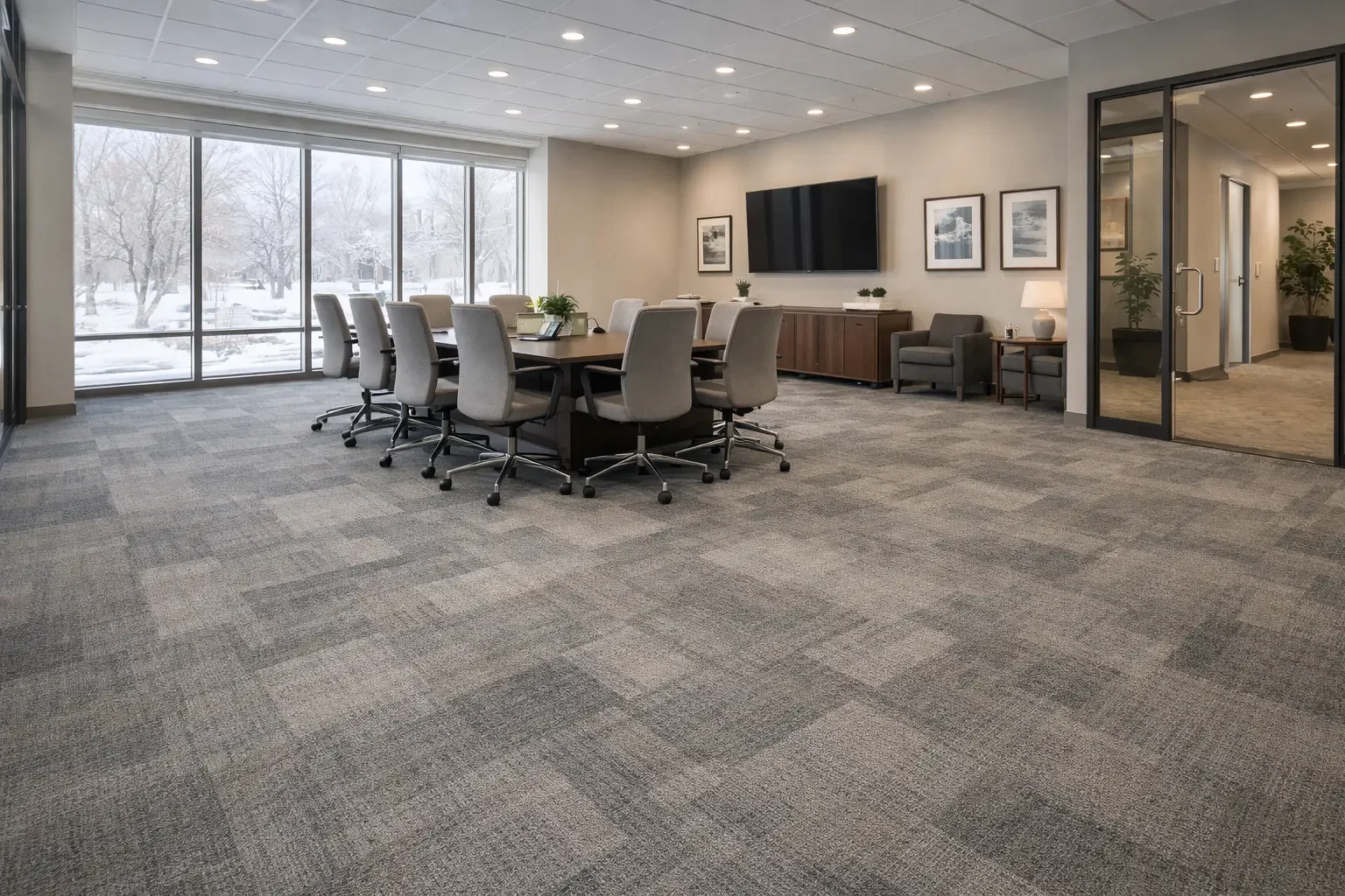 Office flooring