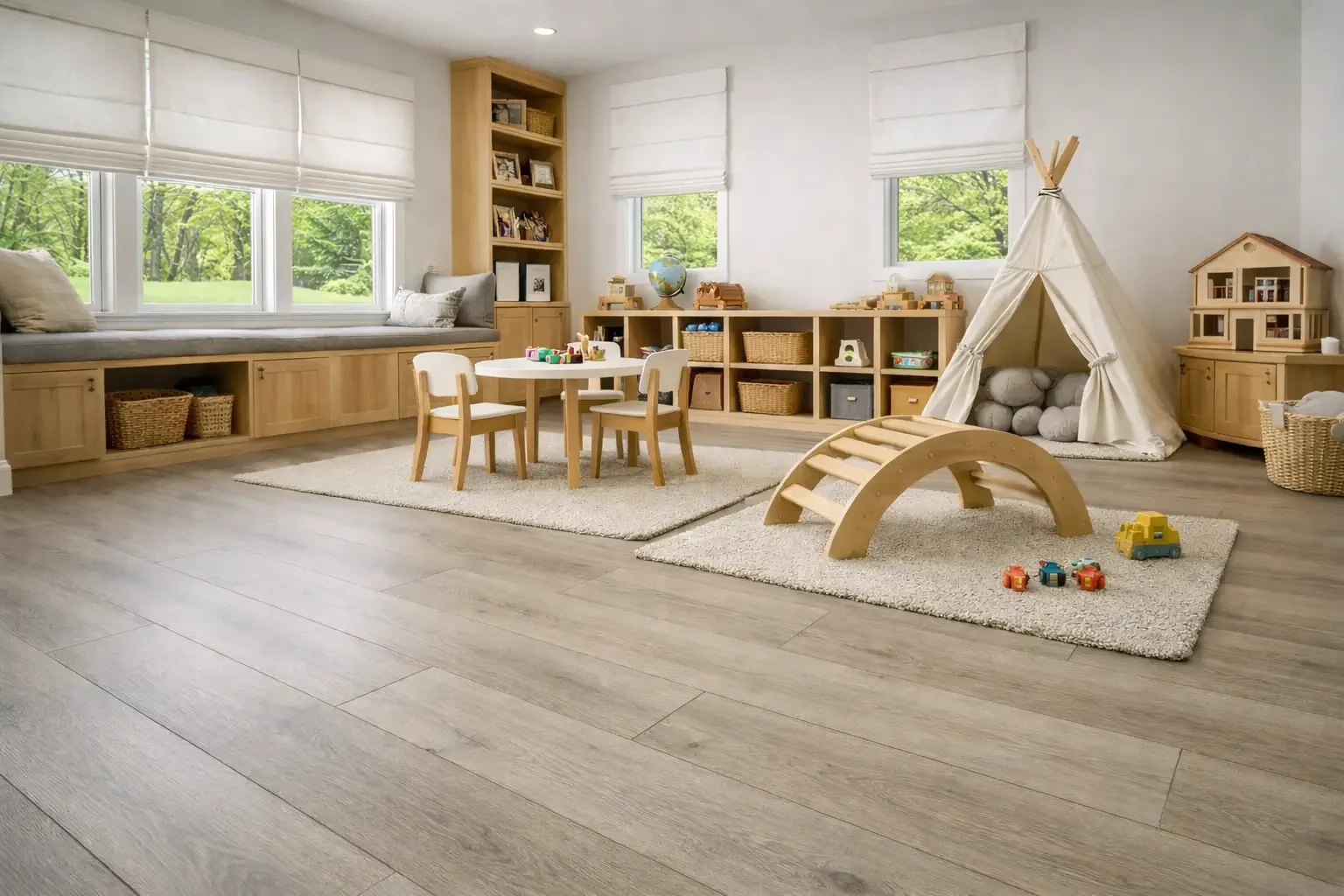 Flooring for Homes with Kids